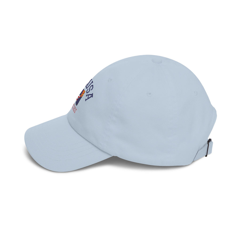 Classic Dad Cap with AZ4USA Design, Ideal for Casual Outings, Gifts, Holidays, Sports Events, Travel