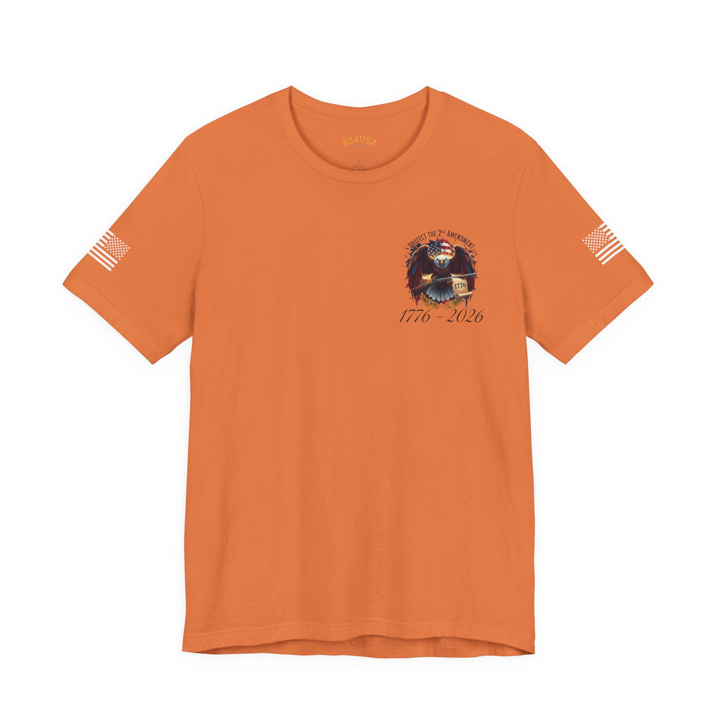 2nd Amendment Eagle T-Shirt — Protect the 2nd Amendment Patriotic USA Tee
