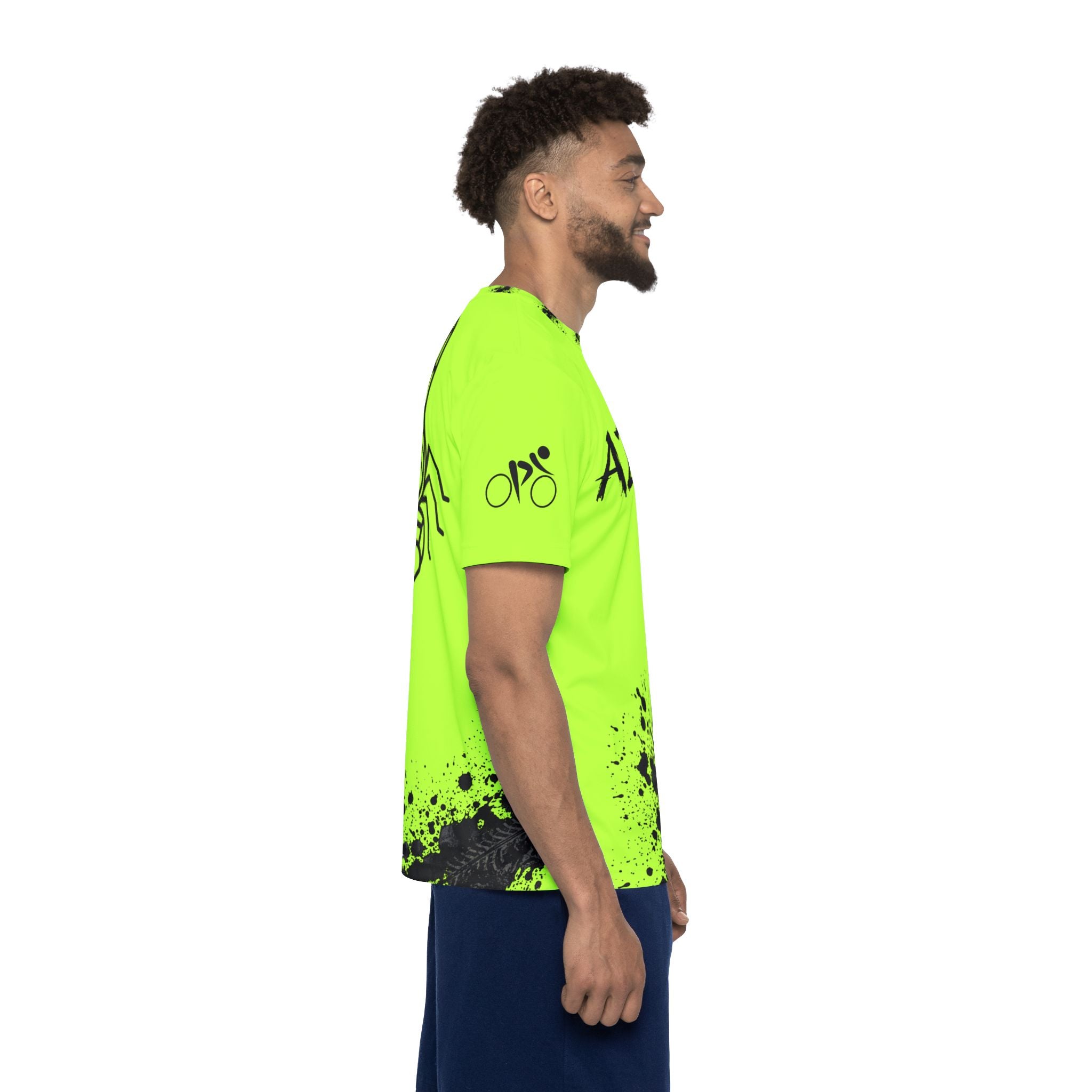 Copy of Neon Scorpion Men's Sports Jersey — Azusa Biking Club Graphic Tee