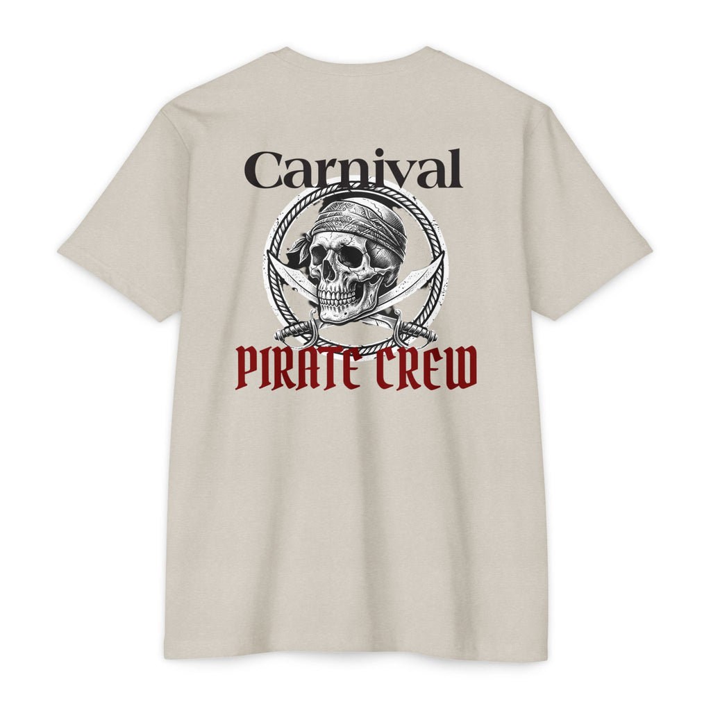 Carnival Pirate Crew T-Shirt — Skull & Crossbones Retro Festival Tee