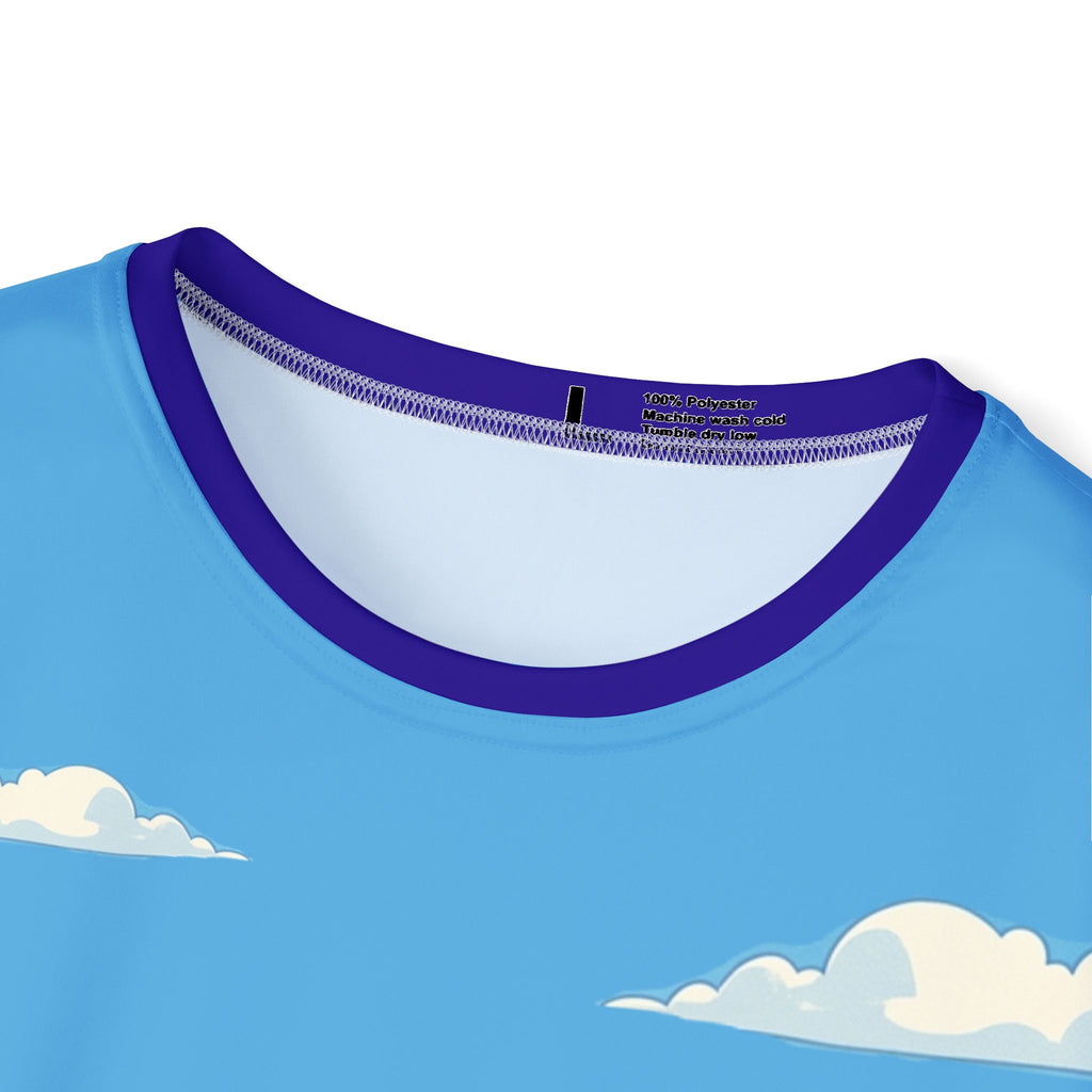 Desert Vista Men's Sports Jersey — Southwestern Monument Valley Graphic Tee
