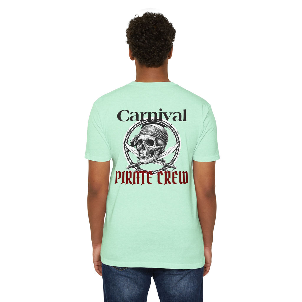 Carnival Pirate Crew T-Shirt — Skull & Crossbones Retro Festival Tee