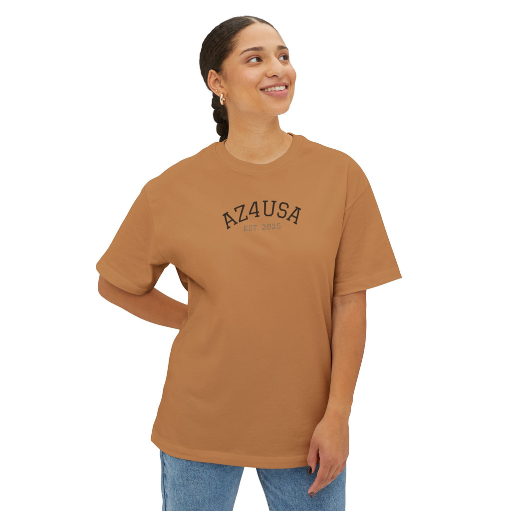 Arizona Pride Boxy Tee - Unisex Oversized T-Shirt, Casual Wear, Summer Essential, Gift for Travelers, American Southwest Apparel