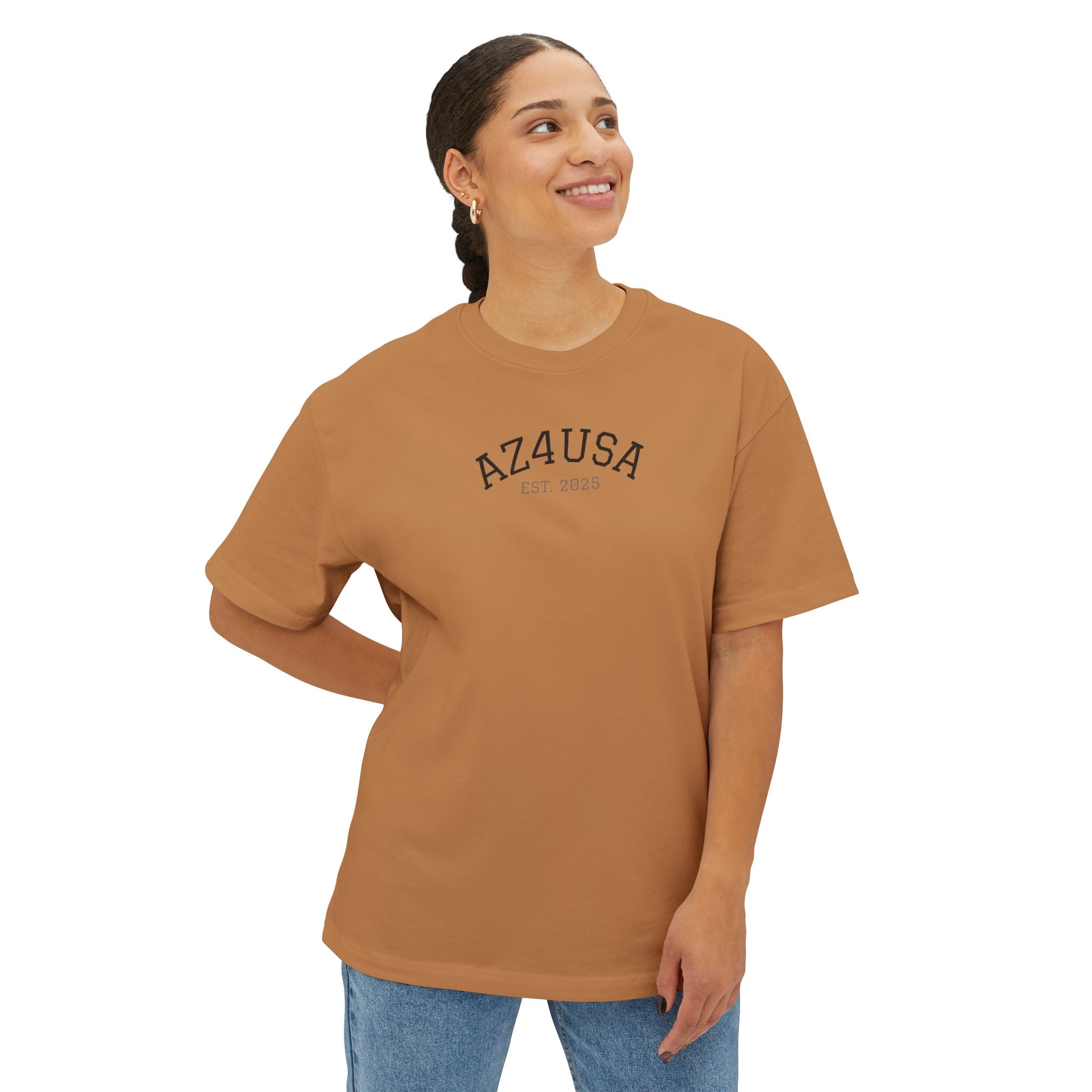 Arizona Pride Boxy Tee - Unisex Oversized T-Shirt, Casual Wear, Summer Essential, Gift for Travelers, American Southwest Apparel