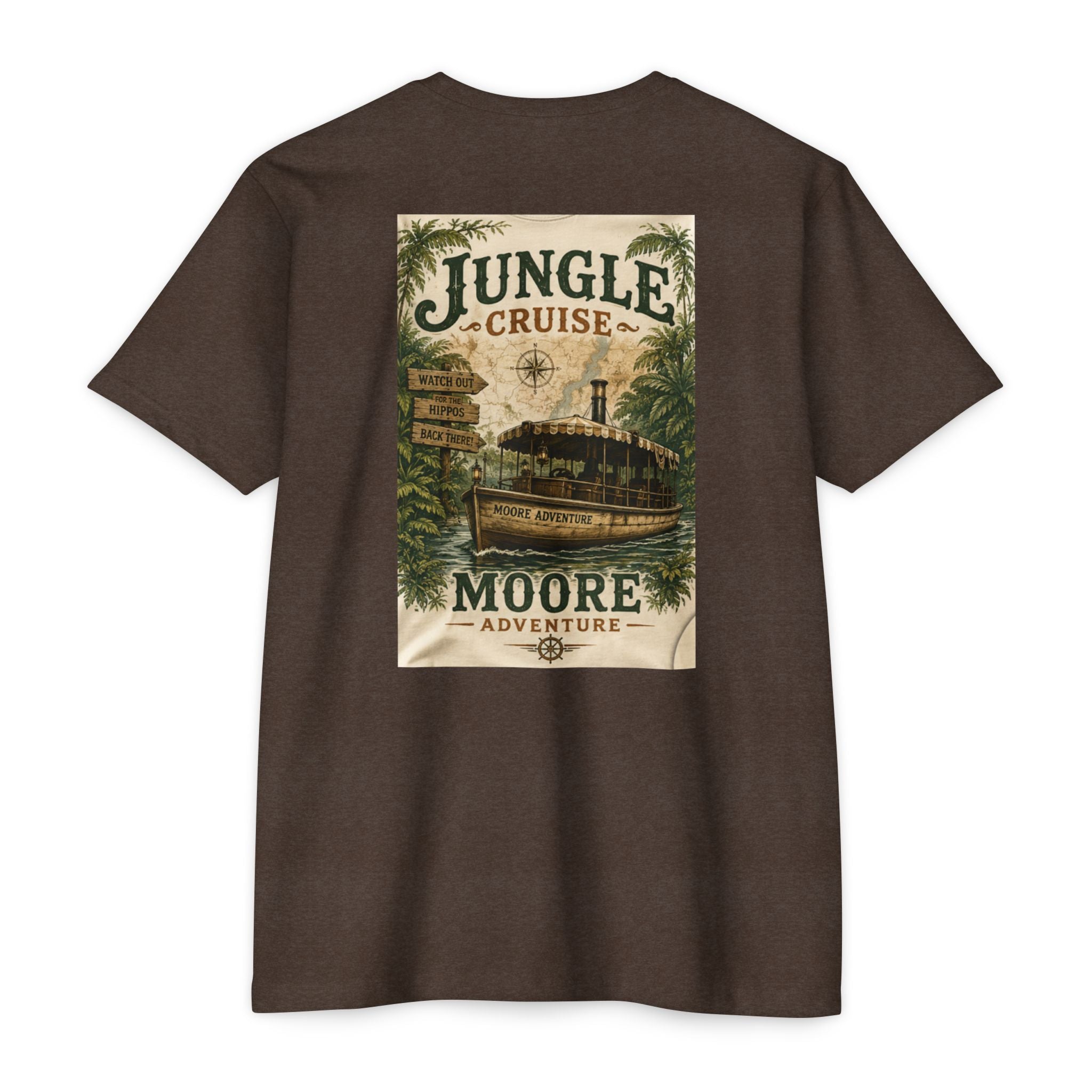 Jungle Cruise Adventure T-Shirt — Moore Riverboat Vintage Travel Tee