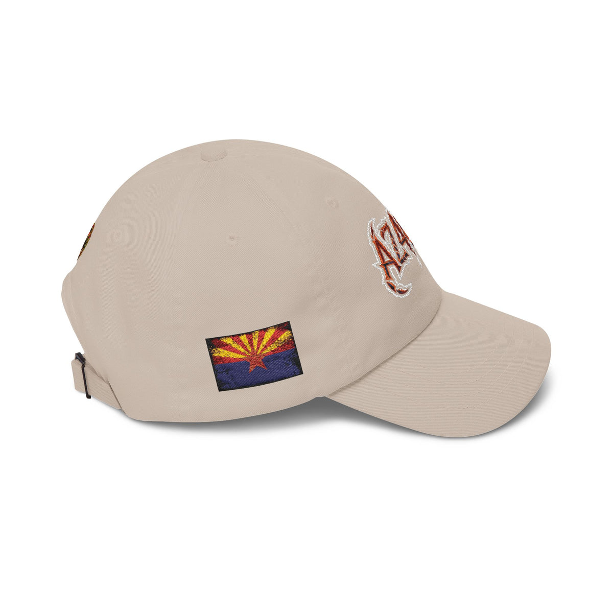 Dad Cap — Retro Grunge Scorpion Patch Baseball Hat