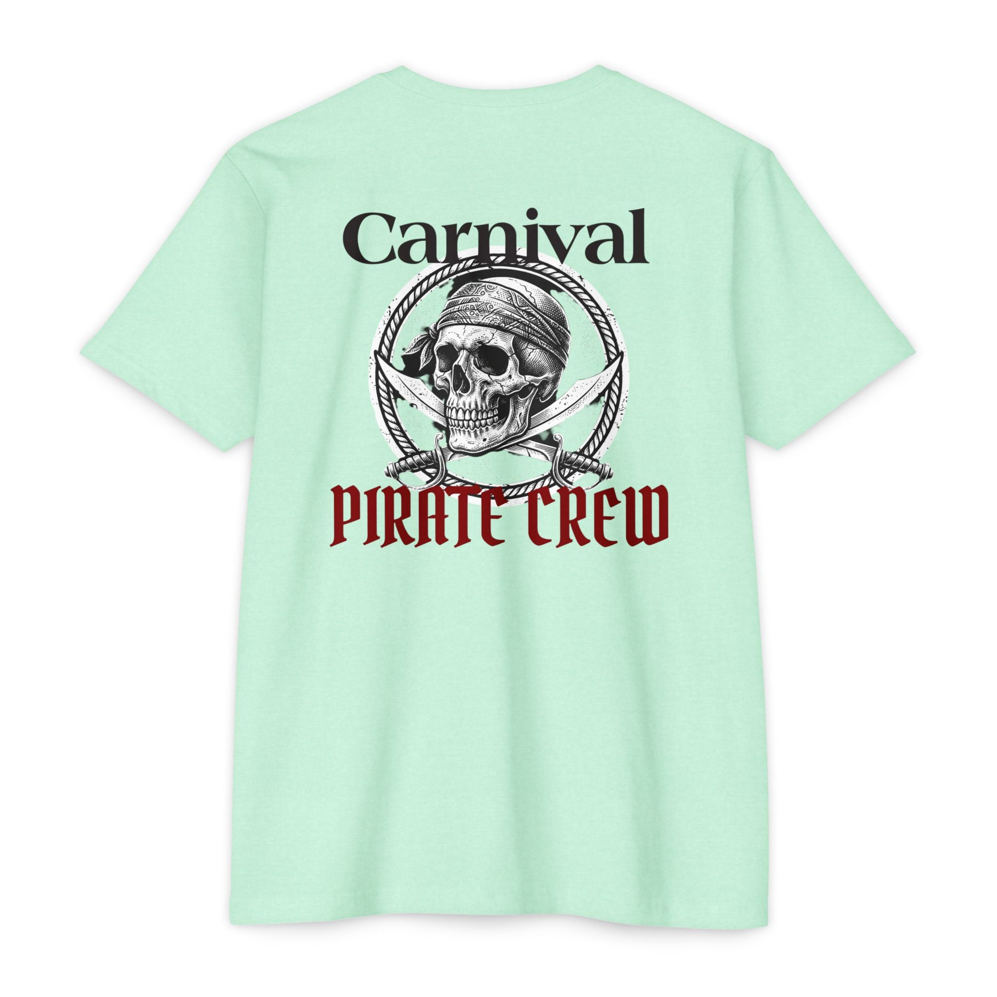 Carnival Pirate Crew T-Shirt — Skull & Crossbones Retro Festival Tee