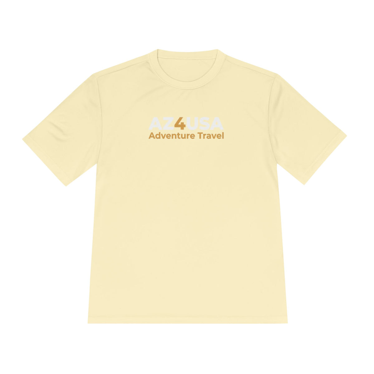 Adventure Travel Tee — “Adventure with a Sting!” Graphic Moisture-Wicking Shirt