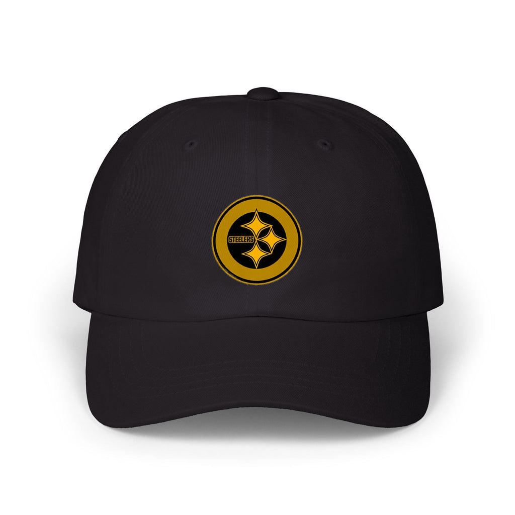 Dad Cap — Embroidered Vintage Steelmark Logo Hat
