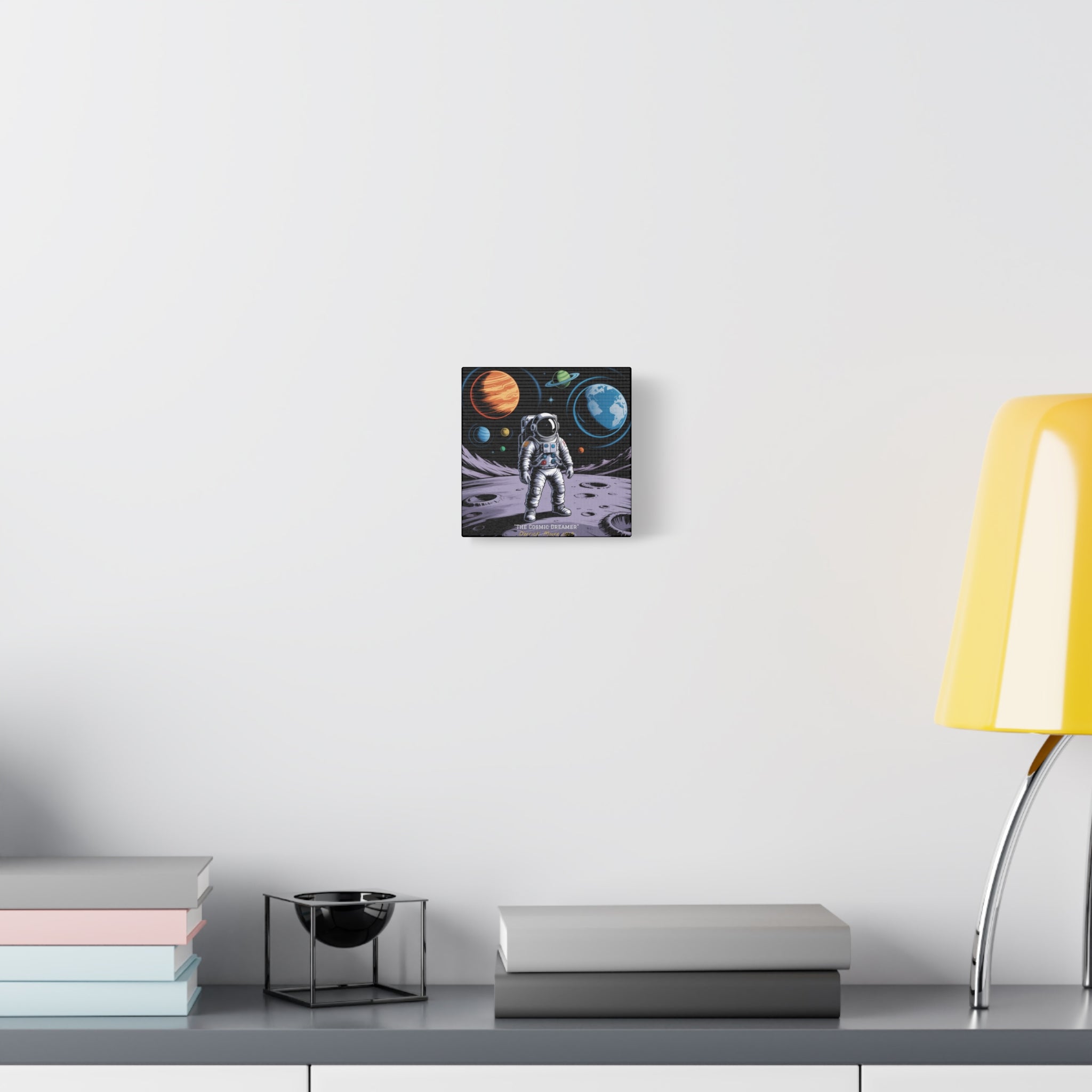 "The Cosmic Dreamer" 2025 - Matte Stretched Canvas Wall Art
