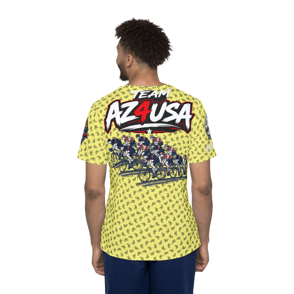 Scorpion Men's Sports Jersey — Az4usa Biking Club Graphic Tee