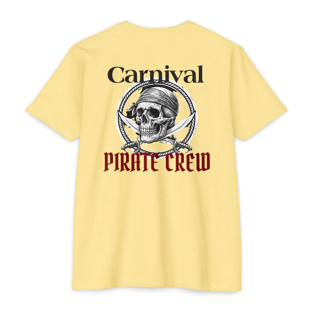 Carnival Pirate Crew T-Shirt — Skull & Crossbones Retro Festival Tee
