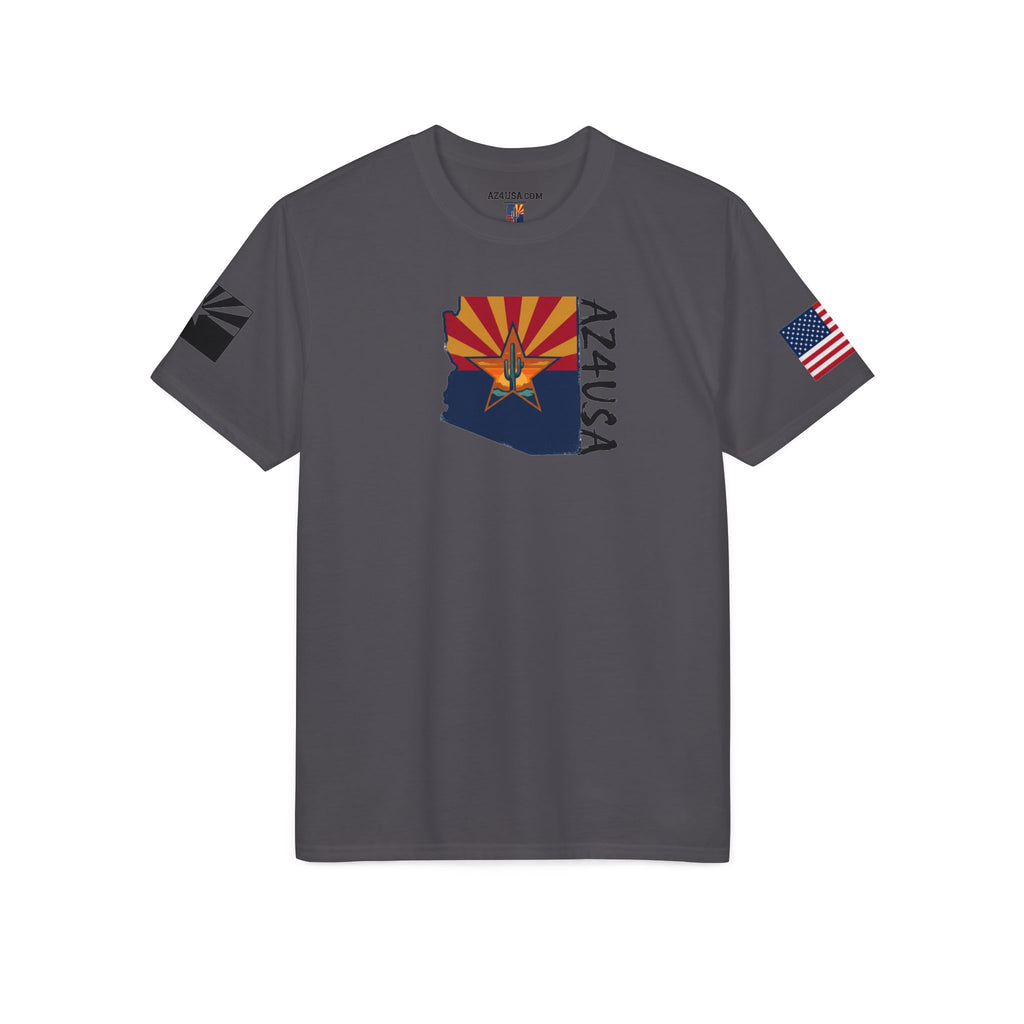 Arizona Flag "AZ4USA" Team T-Shirt — State Pride Running/Team Shirt