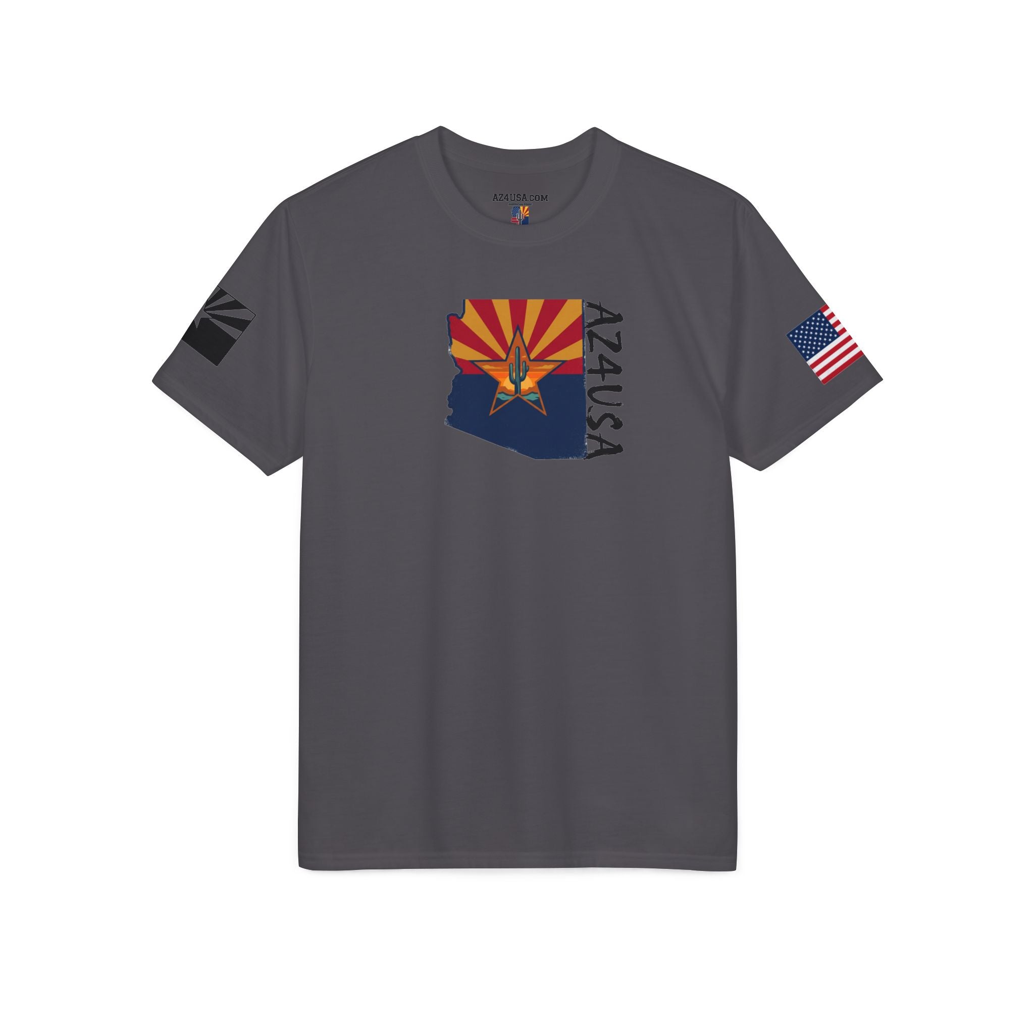 Arizona Flag "AZ4USA" Team T-Shirt — State Pride Running/Team Shirt