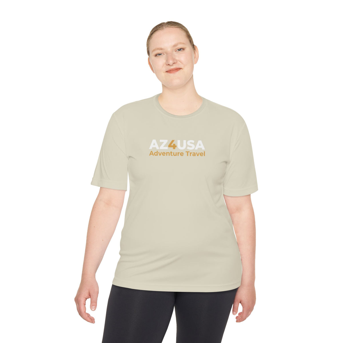 Adventure Travel Tee — “Adventure with a Sting!” Graphic Moisture-Wicking Shirt