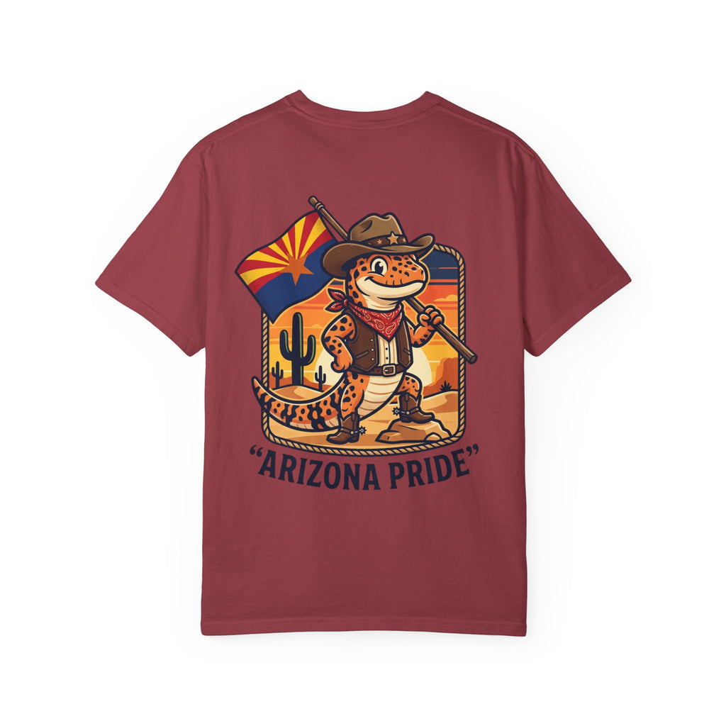 Arizona Pride T-Shirt — Desert Gecko Cowboy Graphic Tee