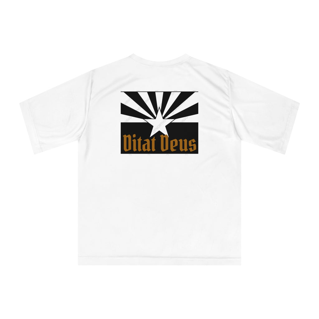 Arizona Born Performance T-Shirt — ‘Vita Deus’ Graphic Active Tee