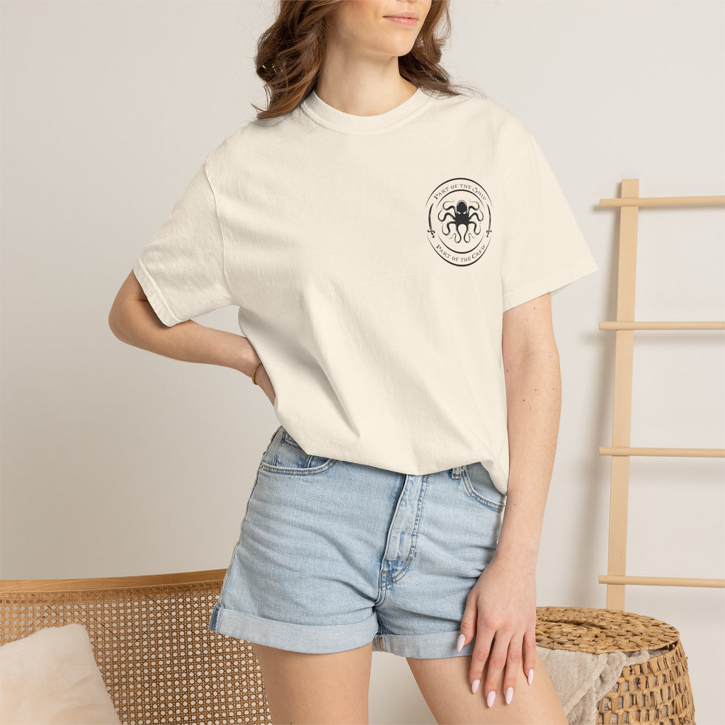 Pirate Skull T-Shirt — “It’s All Fun & Games… until someone needs an eye patch” Novelty Tee