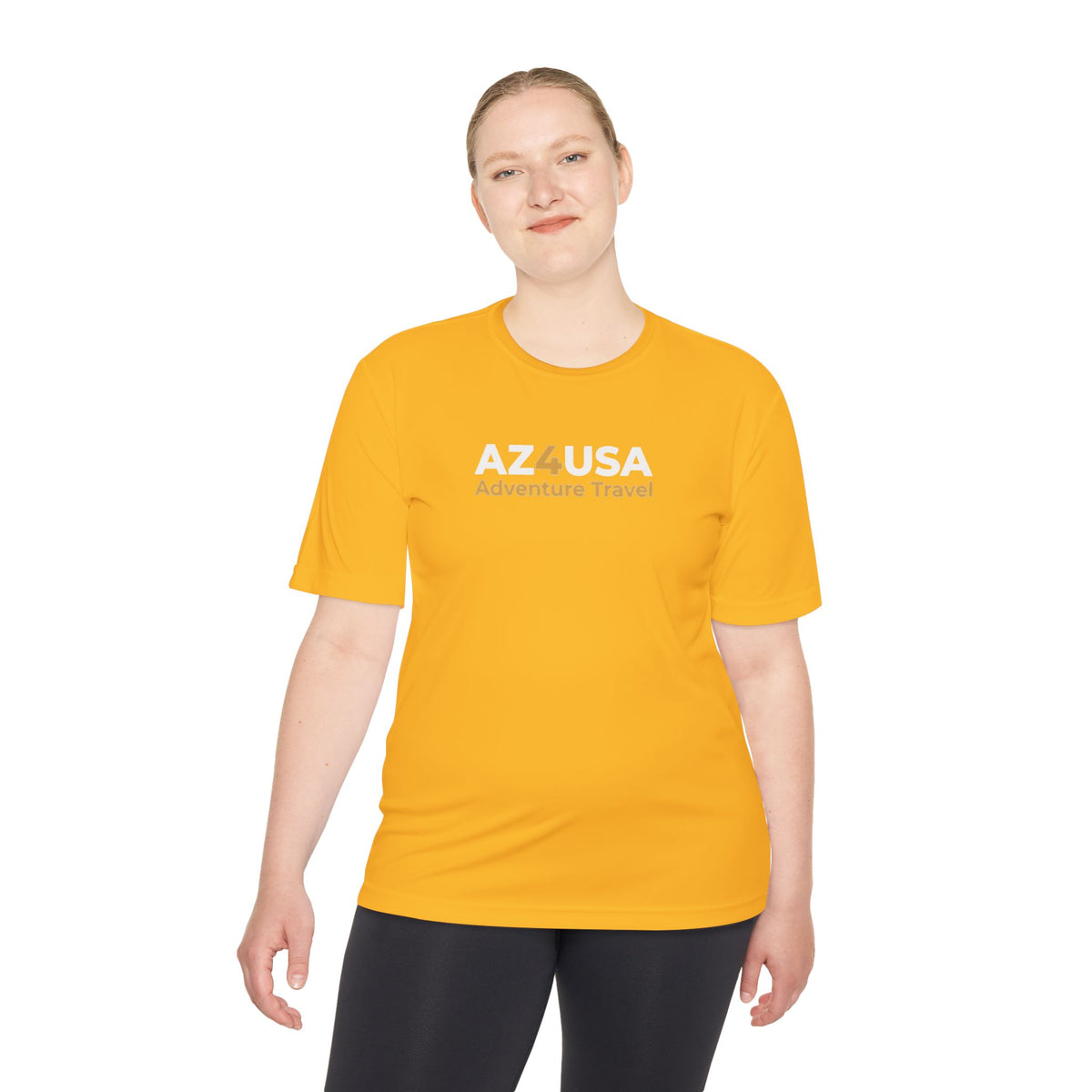 Adventure Travel Tee — “Adventure with a Sting!” Graphic Moisture-Wicking Shirt
