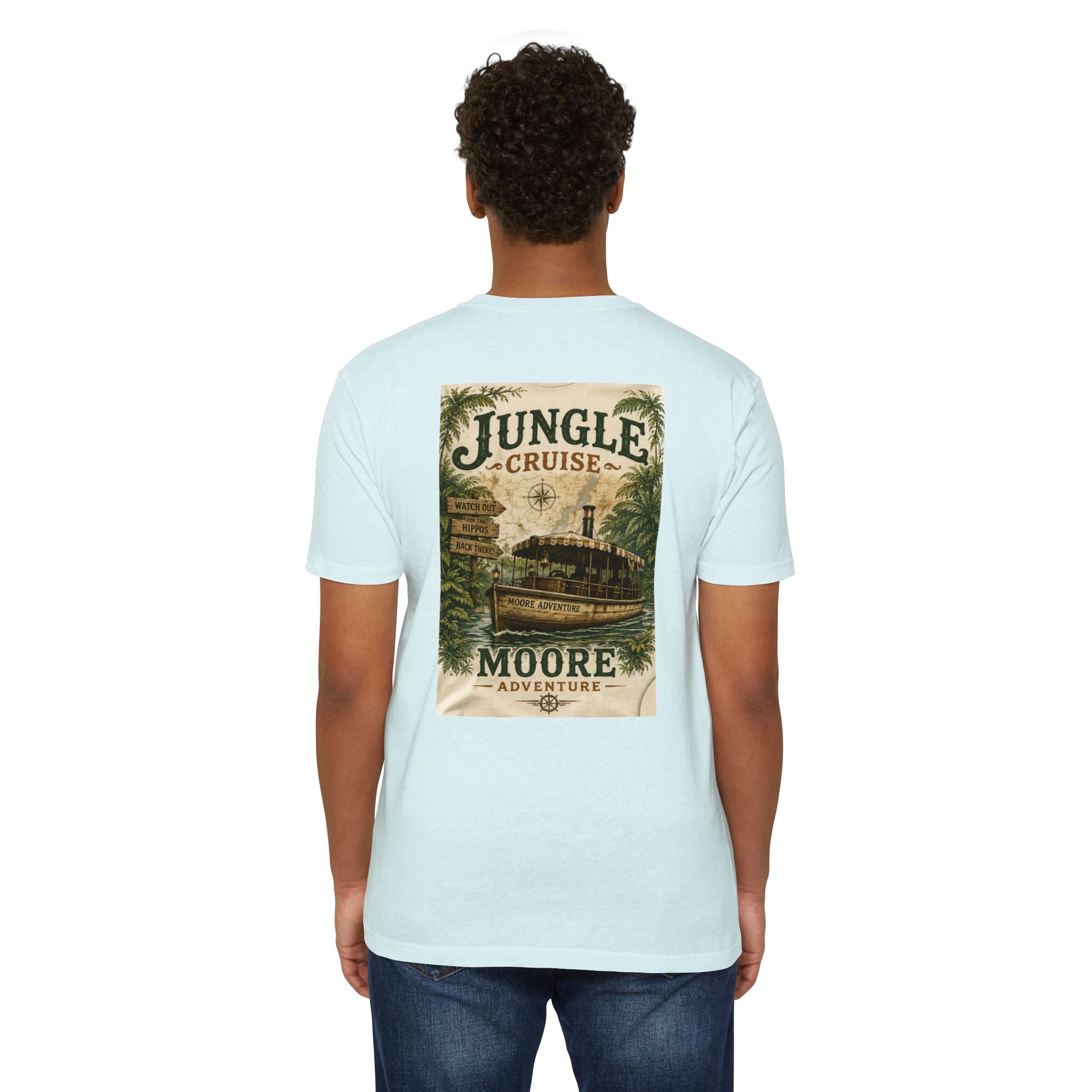 Jungle Cruise Adventure T-Shirt — Moore Riverboat Vintage Travel Tee