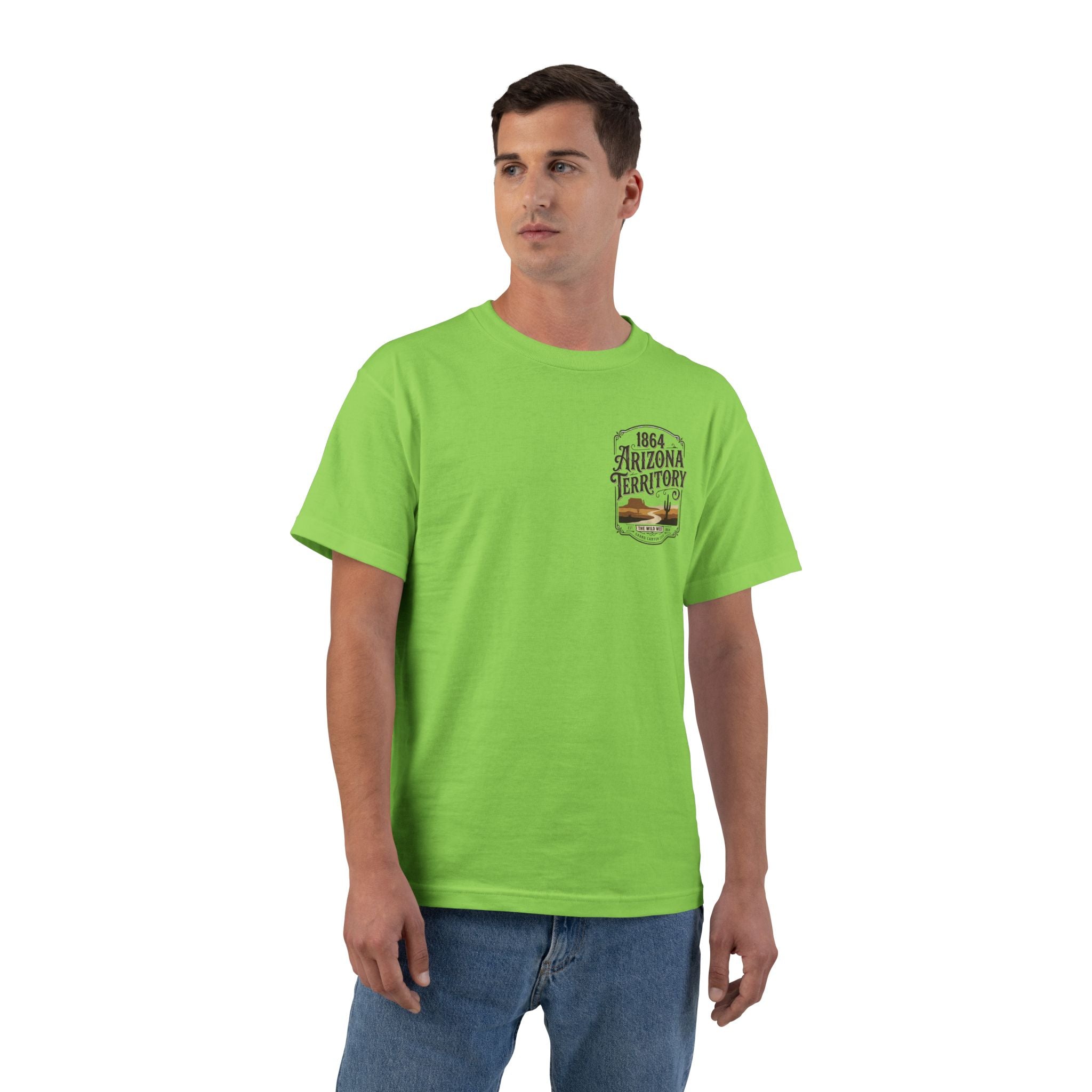 Arizona Territory 1864 T-Shirt — Vintage Map 'We Want Vegas Back' Tee