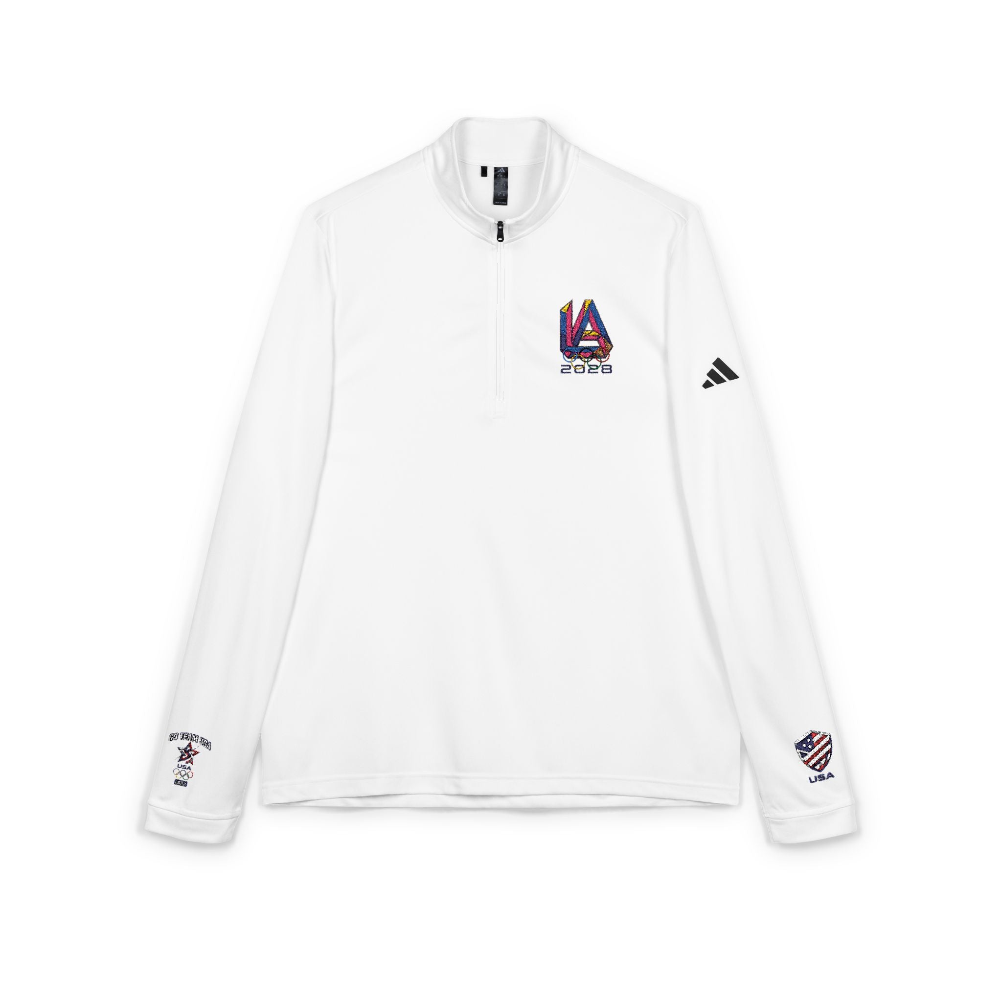 Embroidered LA 2020 Quarter-Zip Pullover