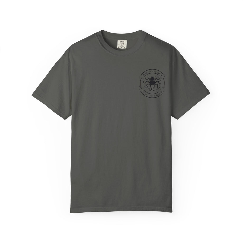 Pirate Skull T-Shirt — “It’s All Fun & Games… until someone needs an eye patch” Novelty Tee