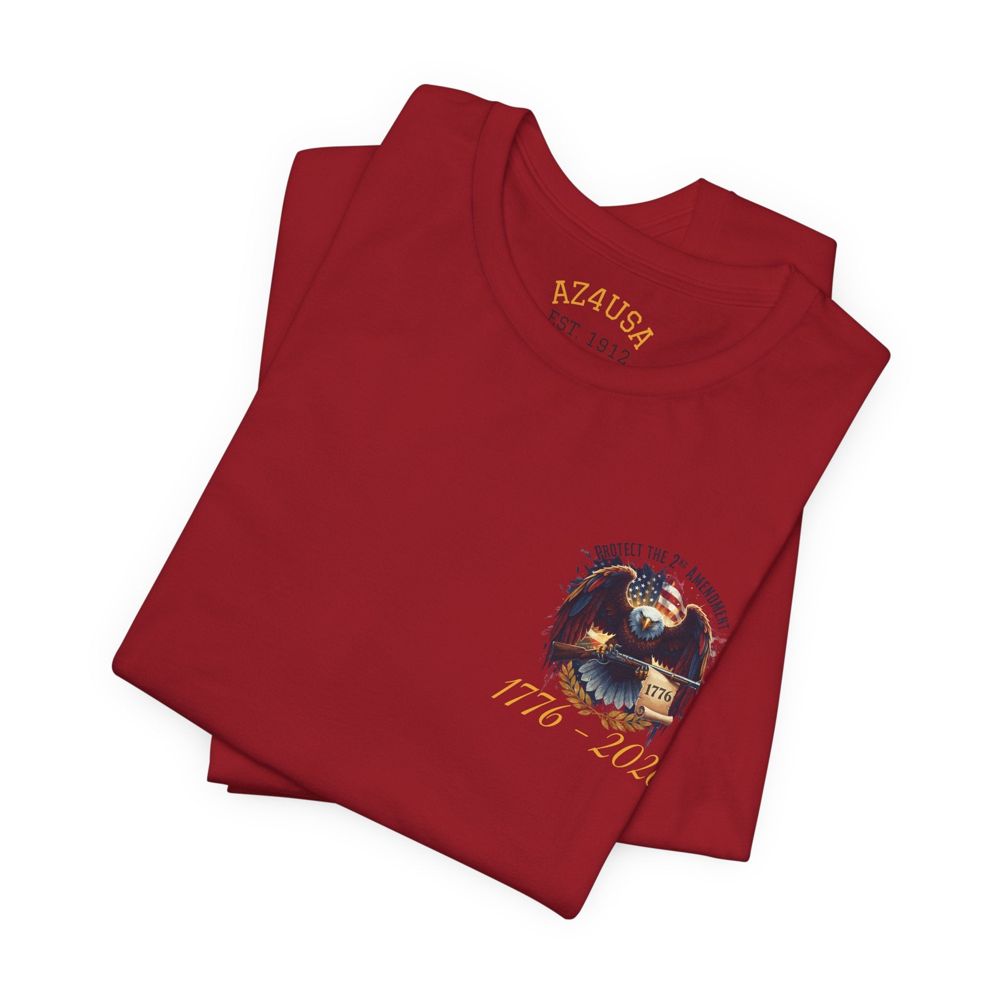 2nd Amendment Eagle T-Shirt — Protect the 2nd Amendment Patriotic USA Tee