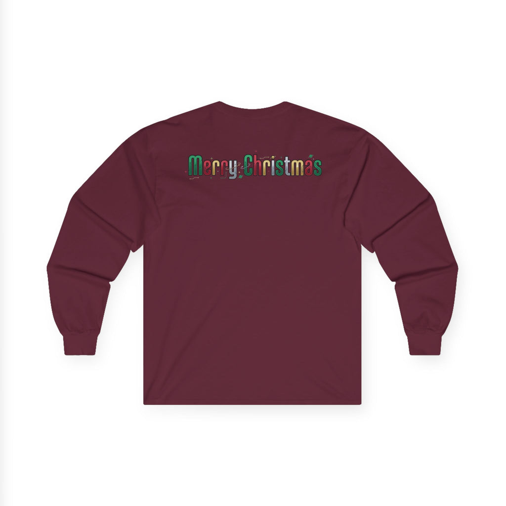 Christmas Gingerbread Crew Long Sleeve Tee — "Merry Christmas 2026"
