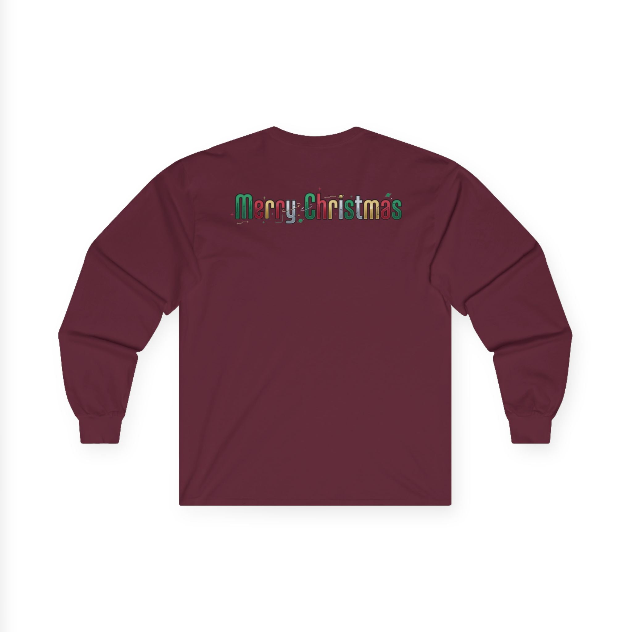 Christmas Gingerbread Crew Long Sleeve Tee — "Merry Christmas 2026"