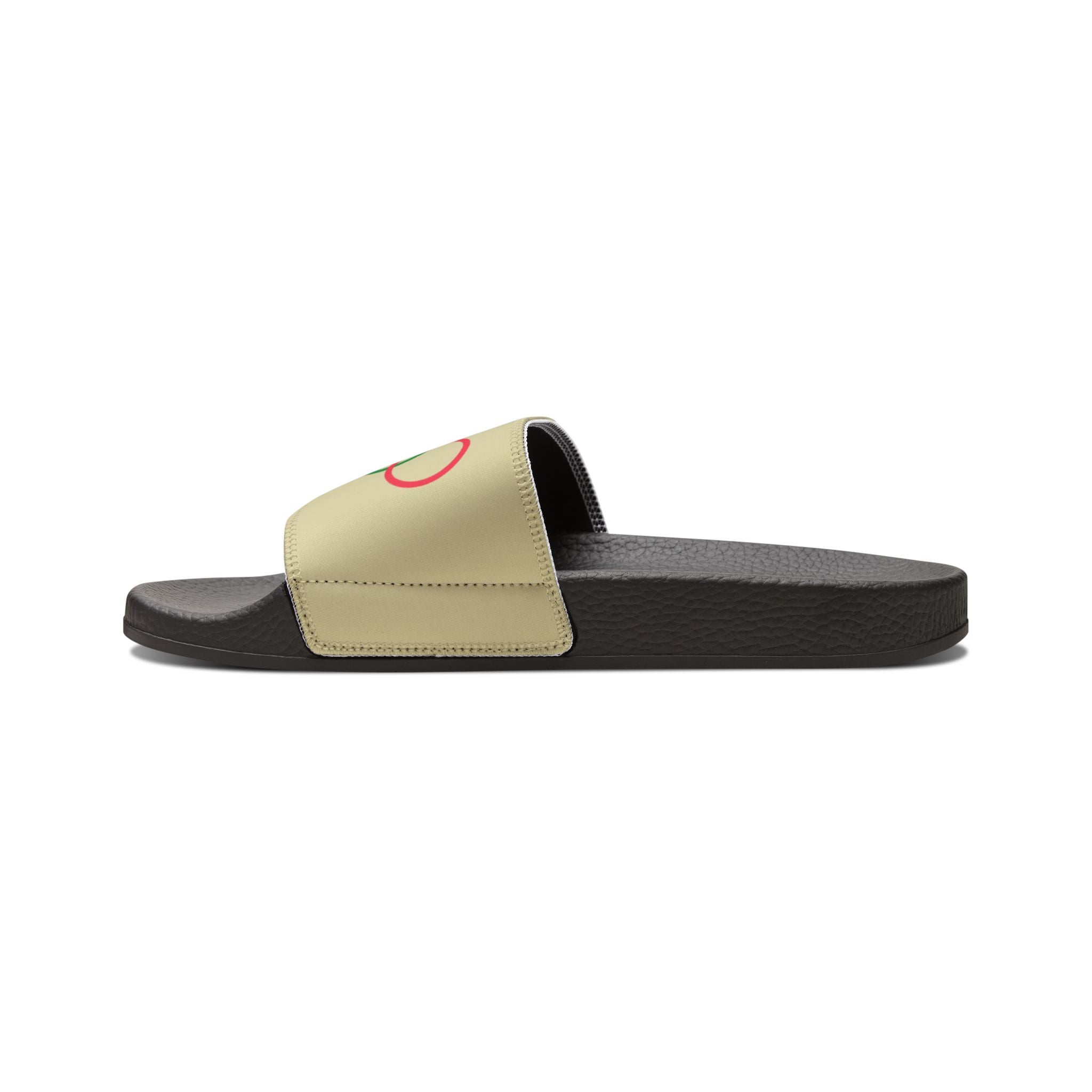 USA Olympic Rings Slide Sandals — Men's Removable-Strap Athletic Pool Slides
