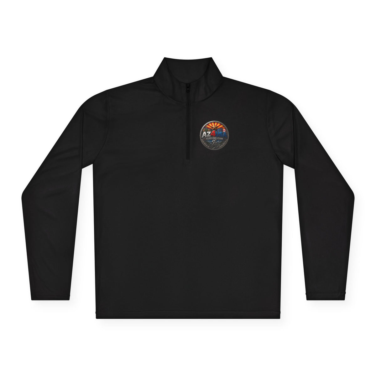 Quarter-Zip Pullover — Az4USA Cycling Club Graphic