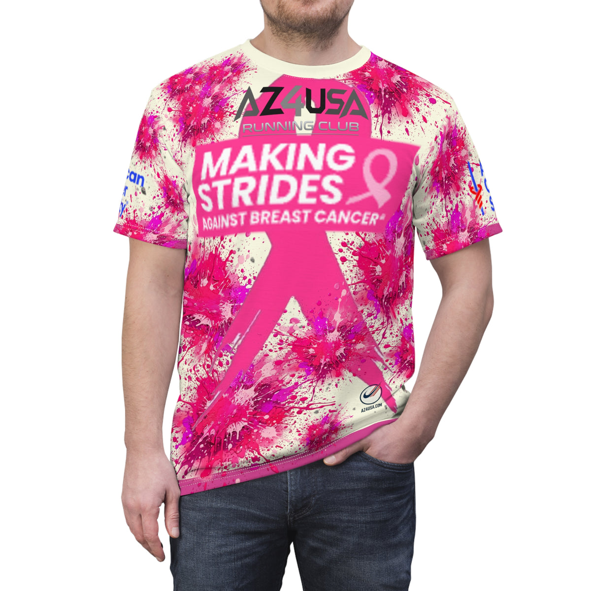 Making Strides Breast Cancer Awareness Tee