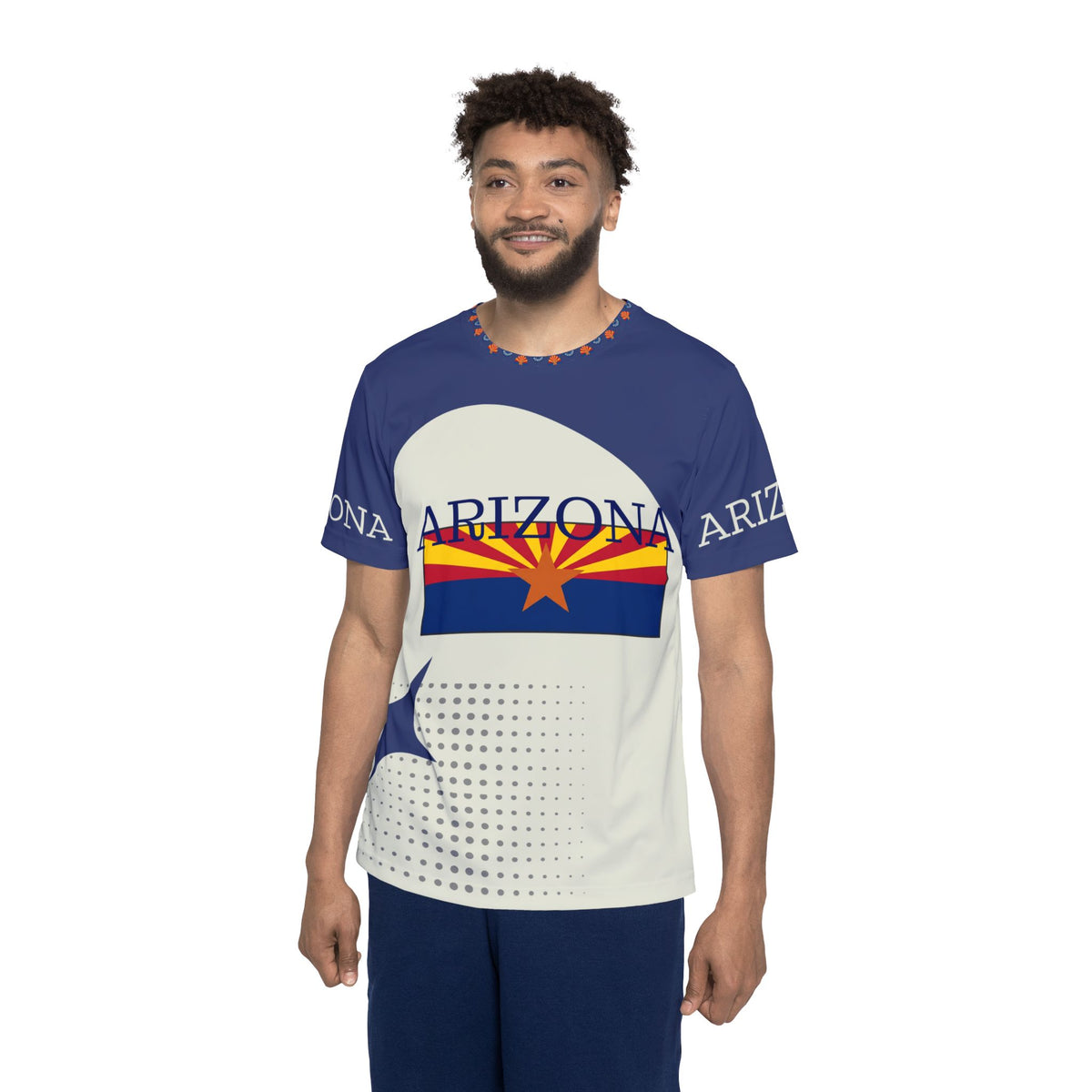 Arizona State Flag Sports Jersey — Men’s Athletic Tee