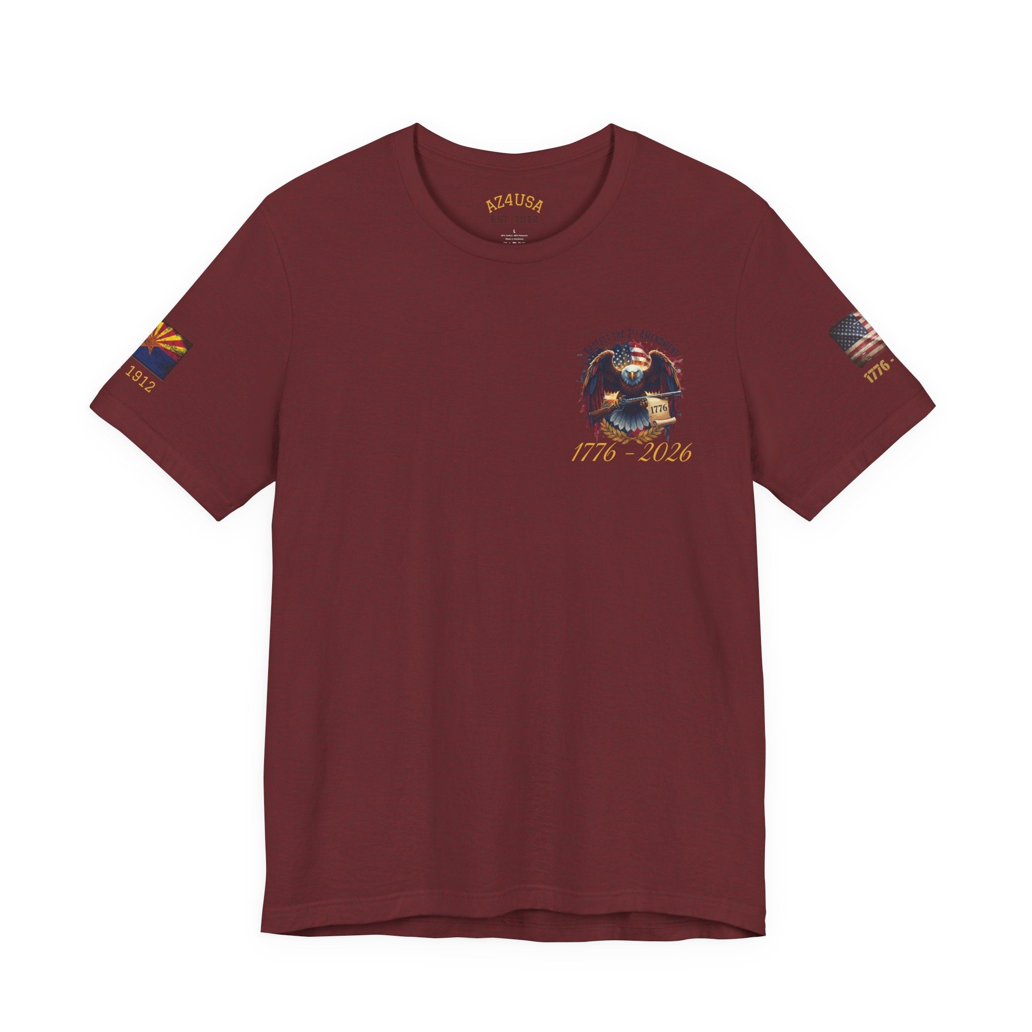 2nd Amendment Eagle T-Shirt — Protect the 2nd Amendment Patriotic USA Tee