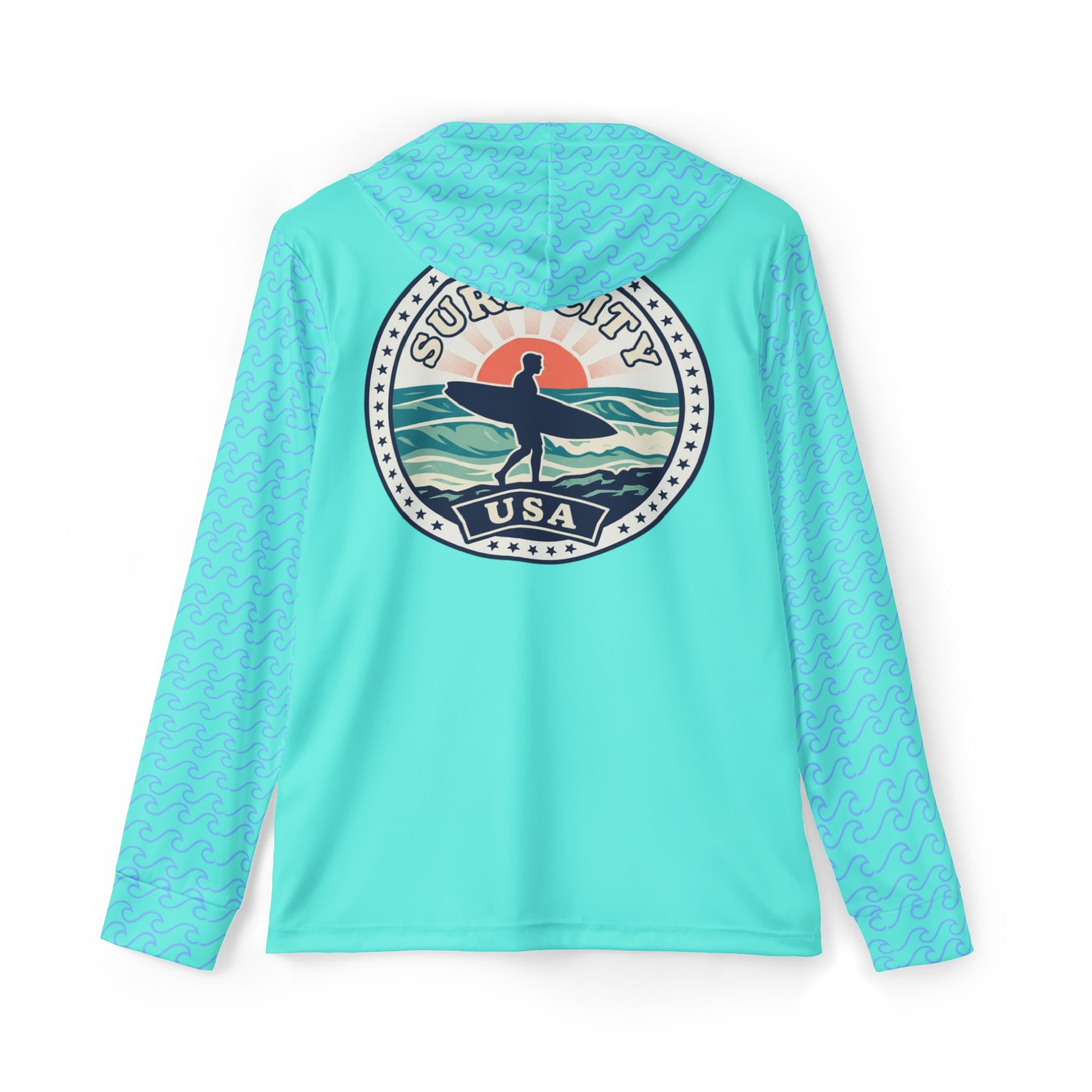 Surf Vibes Hoodie — USA Surf Society Graphic Warmup Hoodie