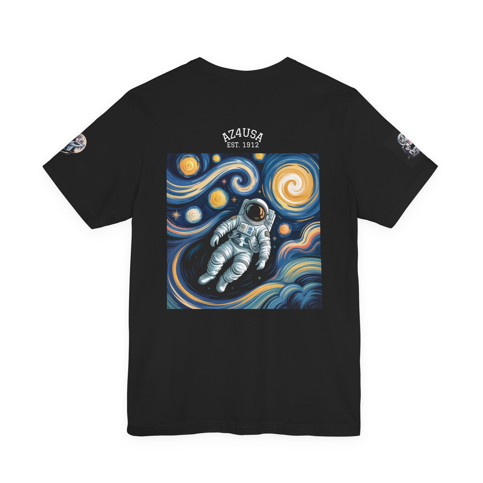 Cosmic Adventure Tee - Unisex Jersey Short Sleeve Tee, Space Lover Gift, Astronaut T-Shirt, Sci-Fi Apparel, Gift for Him/Her