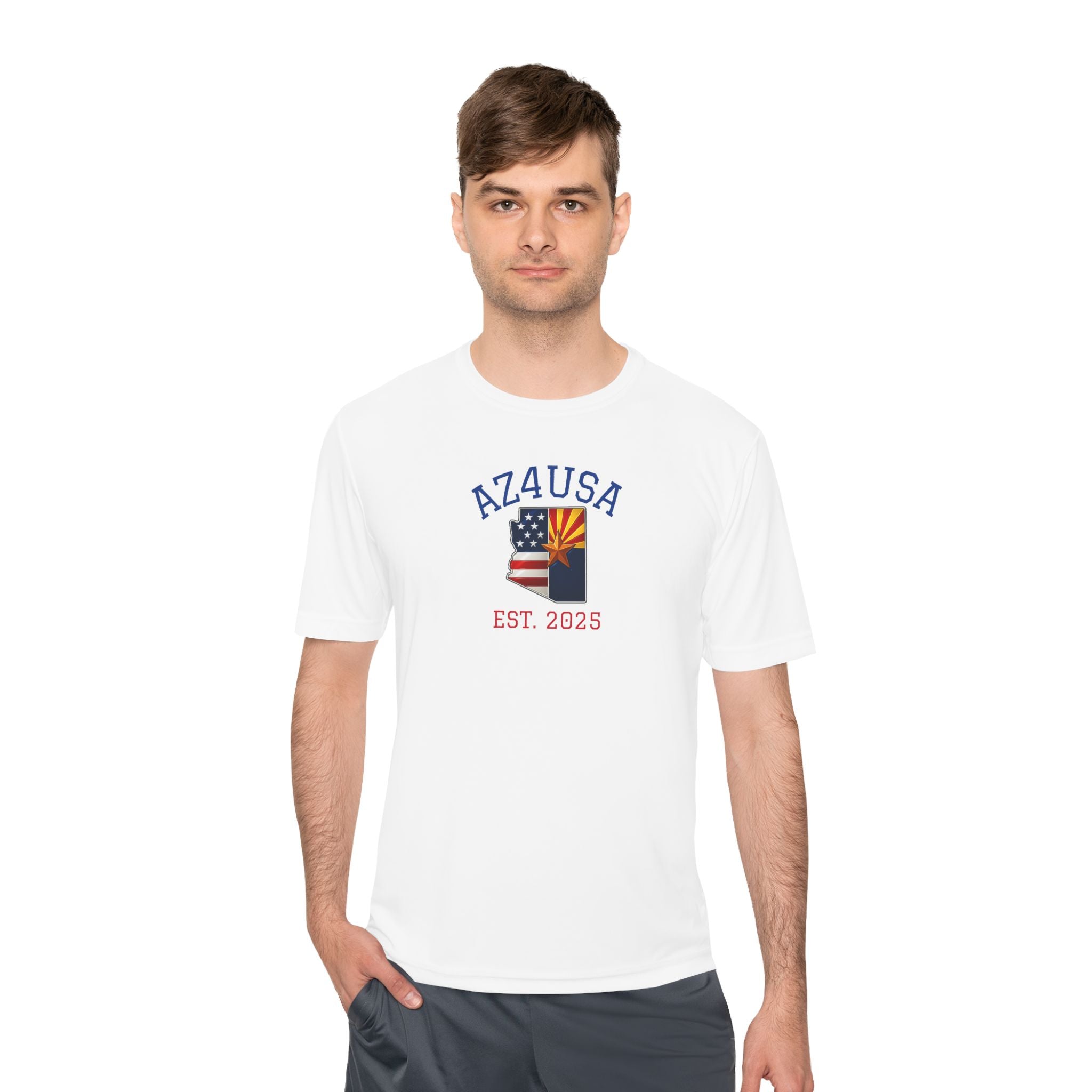Born in America Raised in Arizona Unisex Tee, Arizona Pride Shirt, American Flag Tee, Summer Vacation Top, Gift for Arizona Lovers