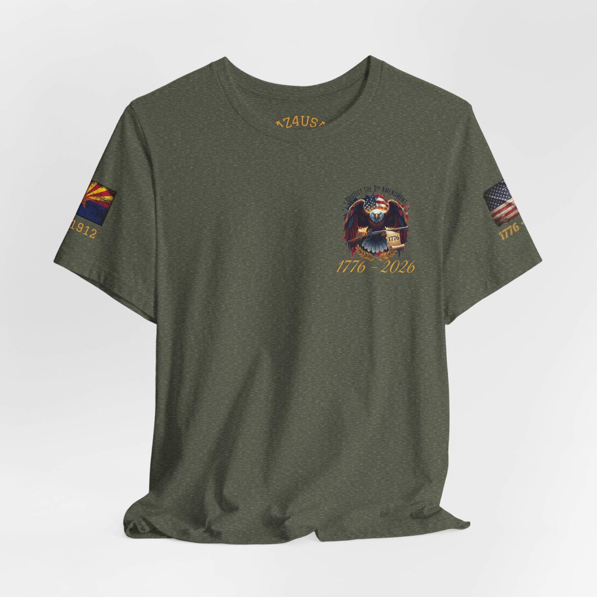 2nd Amendment Eagle T-Shirt — Protect the 2nd Amendment Patriotic USA Tee