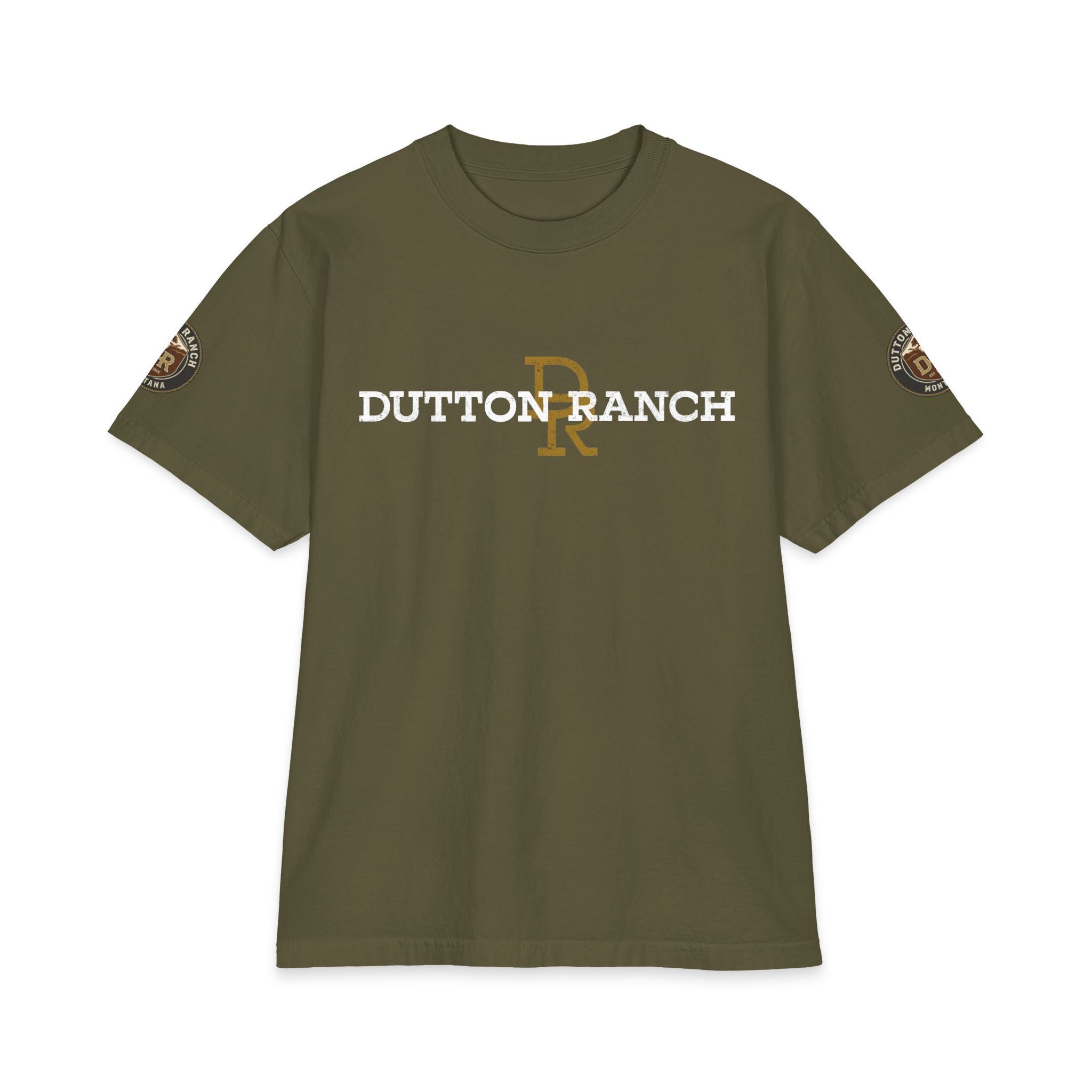 Dutton Ranch Logo T-Shirt — Yellowstone Inspired Western Ranch Tee