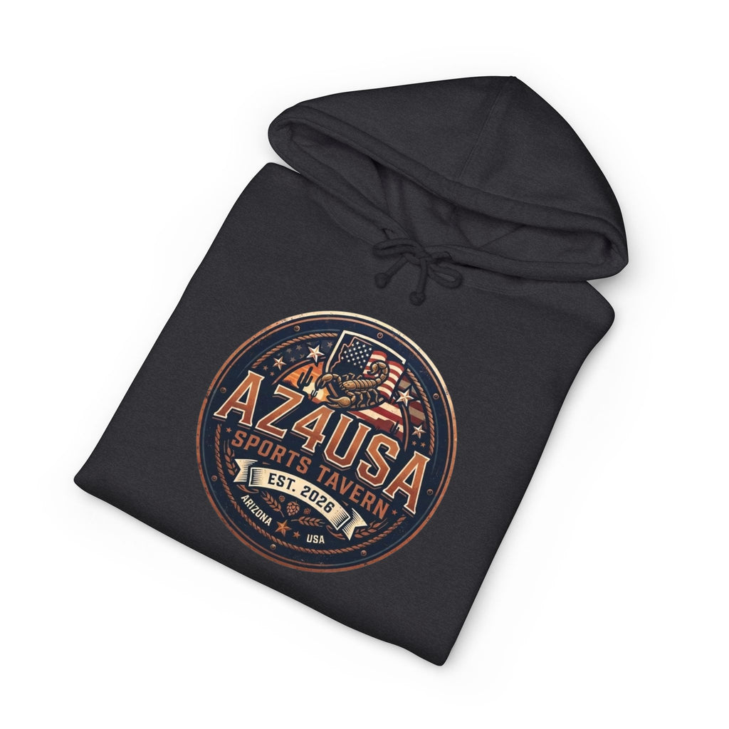 AZ4USA Sports Tavern Hoodie - Vintage Bar Logo Pullover