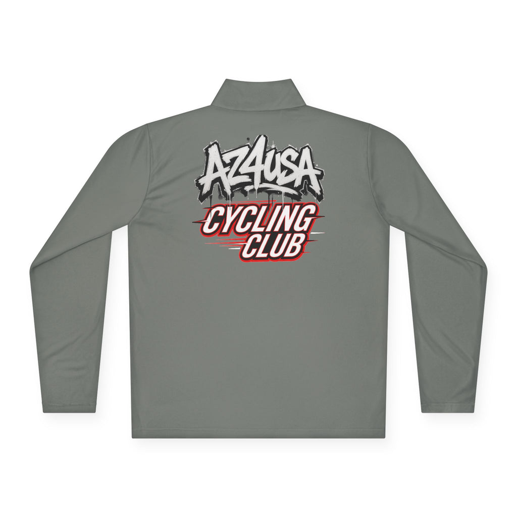 Quarter-Zip Pullover — Az4USA Cycling Club Graphic