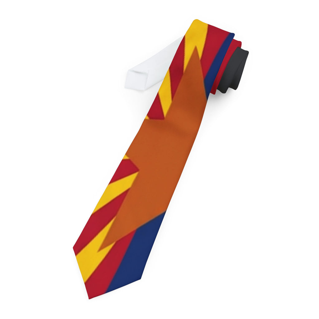 Arizona Flag Necktie — Bold State Pride Tie for Patriotic Occasions