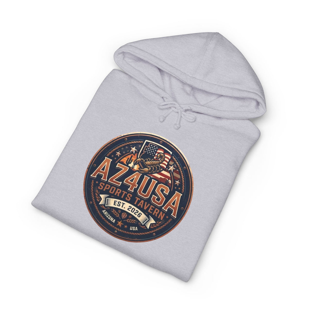 AZ4USA Sports Tavern Hoodie - Vintage Bar Logo Pullover