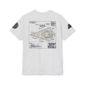 Star Destroyer Blueprint T-Shirt — 'Crew' Starship Schematic Tee