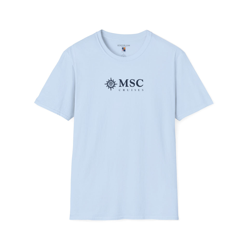 MSC World America Cruise T‑Shirt — Ship Specs & Silhouette Tee