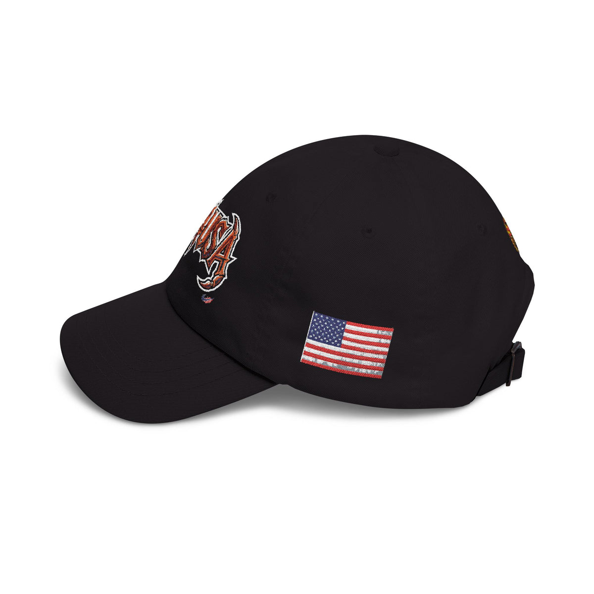 Dad Cap — Retro Grunge Scorpion Patch Baseball Hat