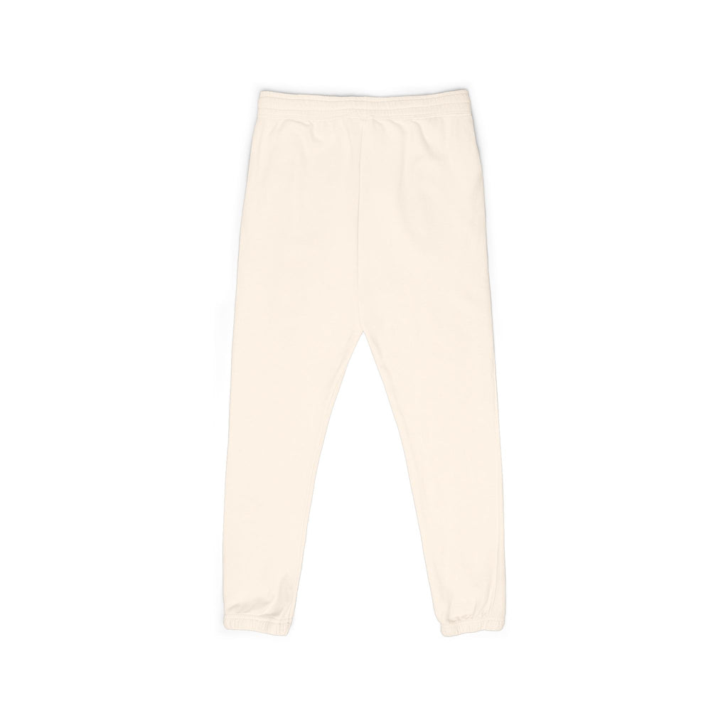 ZUA Joggers — Garment-Dyed Fleece Sweatpants (Vertical Side Logo)