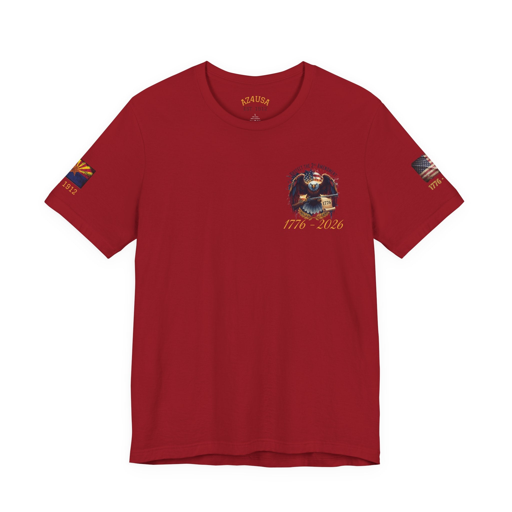 2nd Amendment Eagle T-Shirt — Protect the 2nd Amendment Patriotic USA Tee