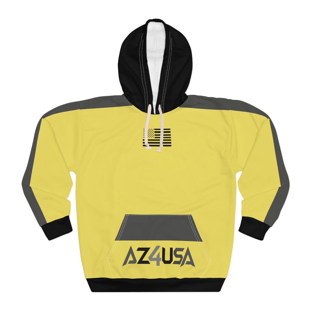 Freedom Flag Hoodie — Yellow AZ4USA Pullover
